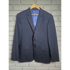 Nautica Men's Blue 2 Piece Suit Jacket size 42R Pants Size 34x28.5